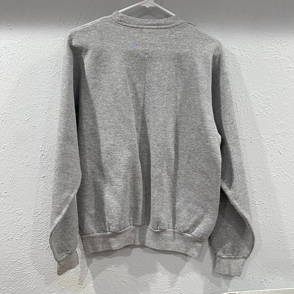 Disneyland Resort, adult size small, grey sweatshirt with ribbed collar, hem EUC - Picture 2 of 4
